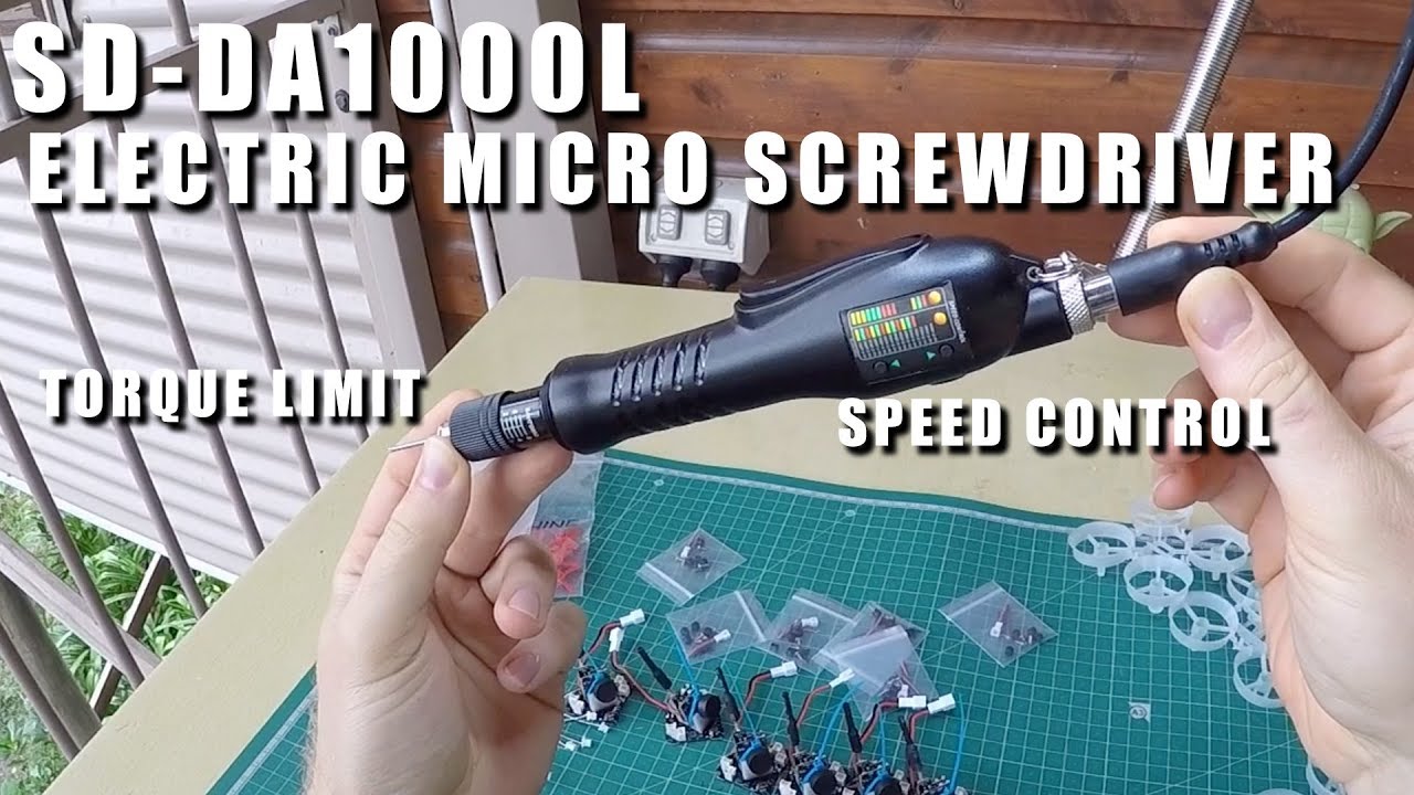 Sudong SD-DA1000L - electric screwdriver with speed control and torque limit