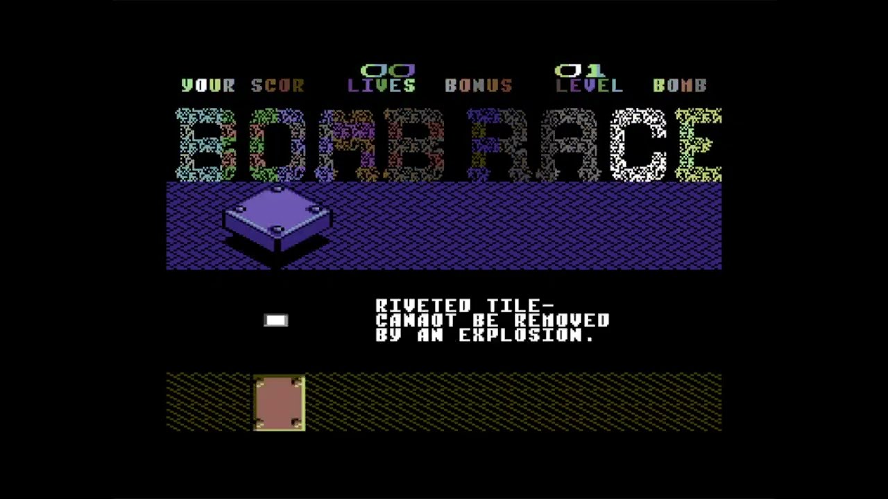 C64 Crack : Bomb Race by Proof of Point 1981! 13 March 2026!
