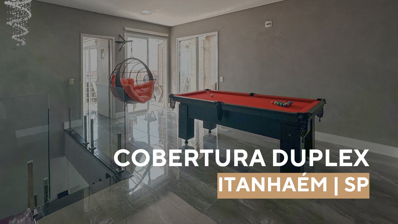 Cobertura Duplex em Itanha&eacute;m a 1 Quadra da Praia &ndash; Mobiliada e Decorada