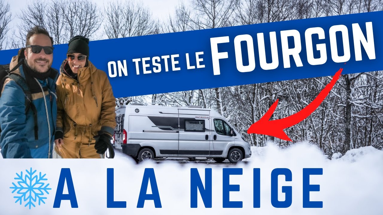 L'AUVERGNE c'était MAGIQUE - Hiver en Van - fourgon aménagé - camping car #vanlife