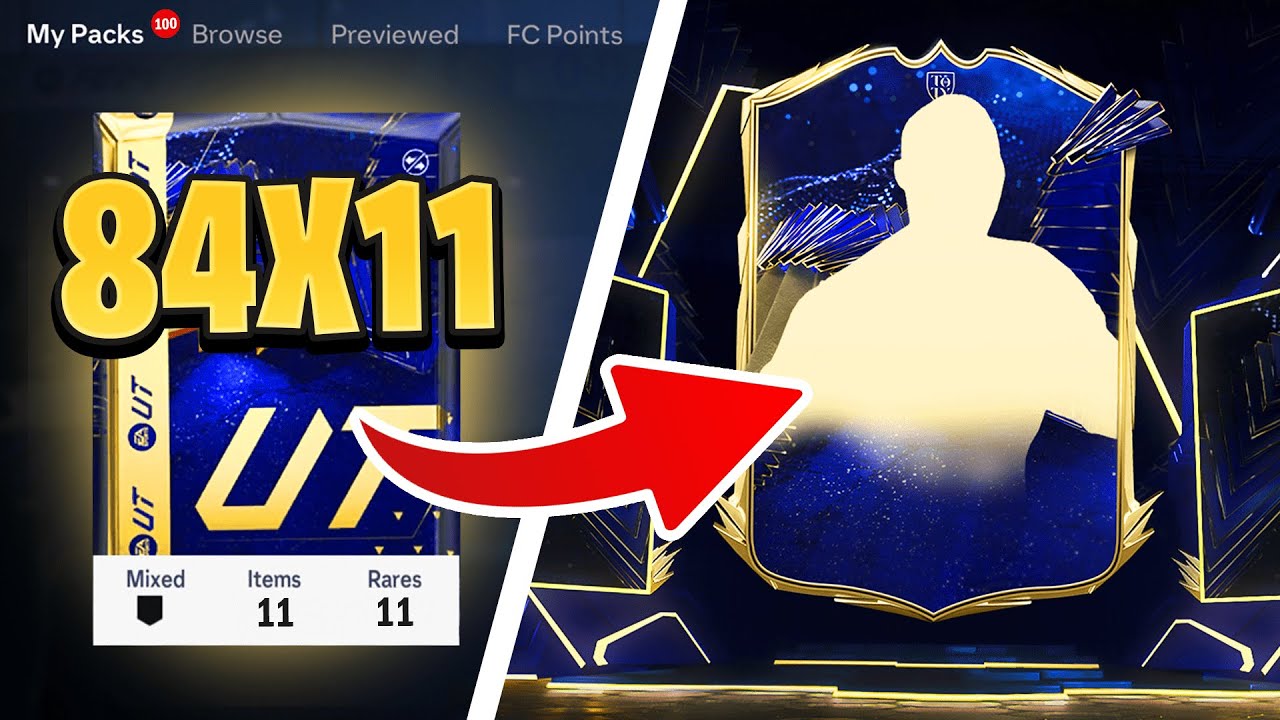 OPENING MY 84+ X11 DURING TOTY! 🥶 FC 24 Ultimate Team