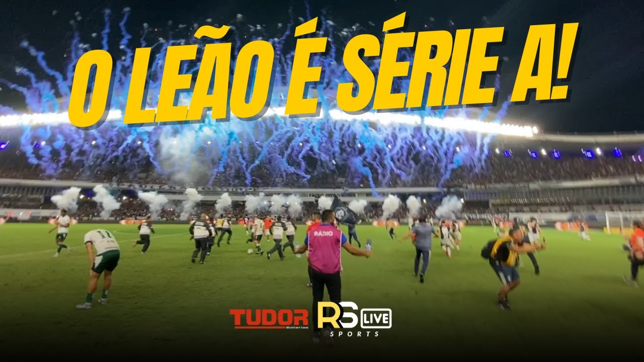 🚨🦁 ACESSO HIST&Oacute;RICO! Torcida do Remo INVADE O CAMPO e comemora a VOLTA &Agrave; S&Eacute;RIE A com os jogadores!