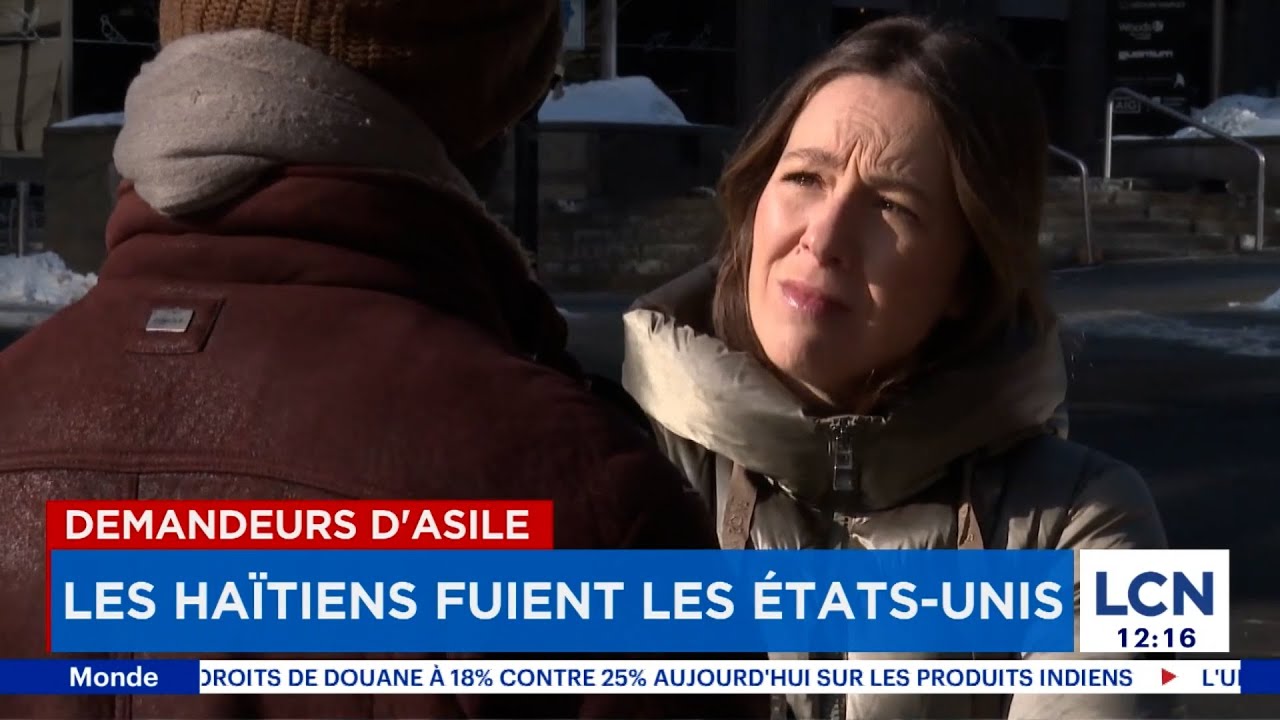 Les Haïtiens fuient les États-Unis: hausse des demandes d'asile