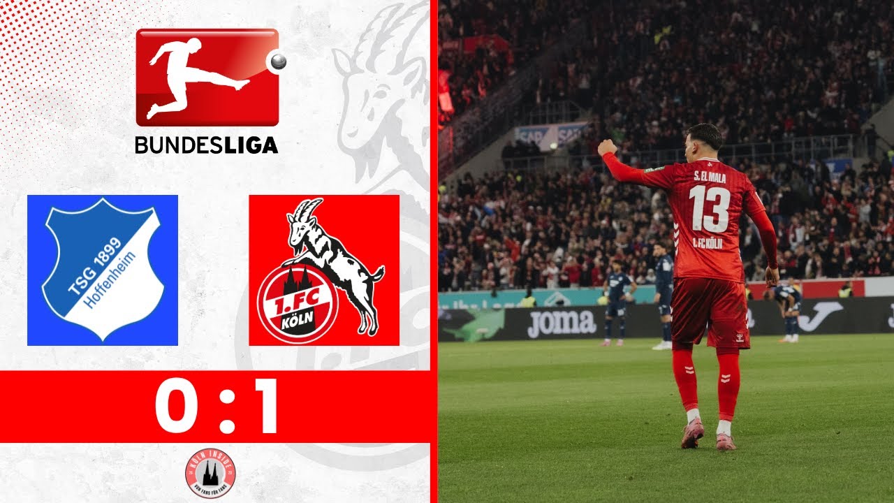 TSG Hoffenheim - 1. FC Köln 0:1 (0:1) | Mein Herz, meine Nerven!AUSWÄRTSSIEG