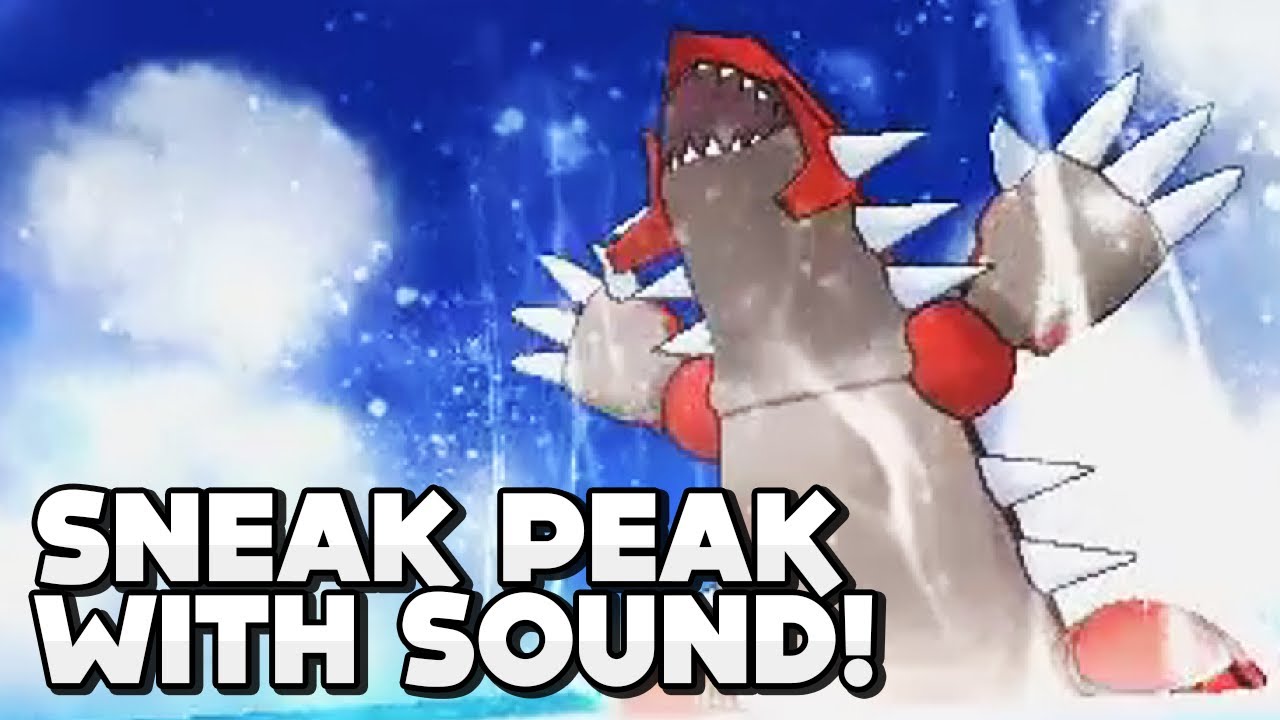 Pok&eacute;mon Omega Ruby and Alpha Sapphire - Sneak Peek Footage with Sound!