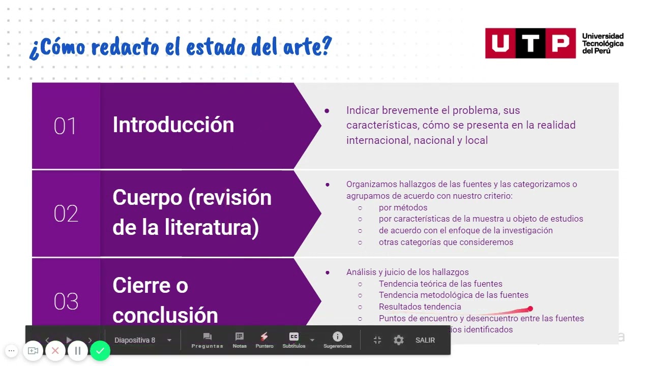 Cómo elaborar un estado del arte o estado de la cuestión
