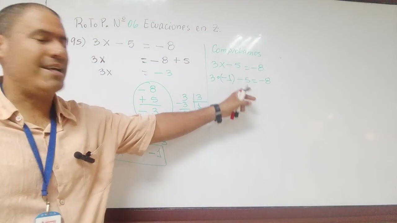 Ecuaciones en Z. 