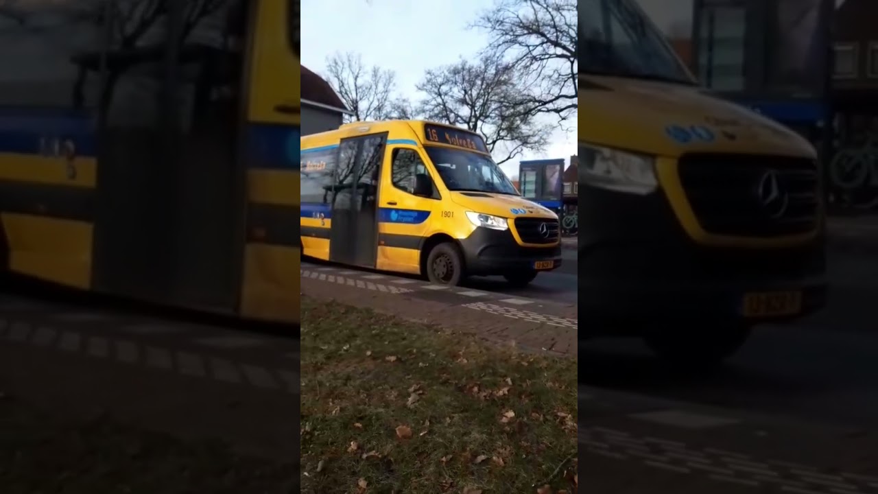 Het busvervoer in Oosterwolde en Wolvega. 