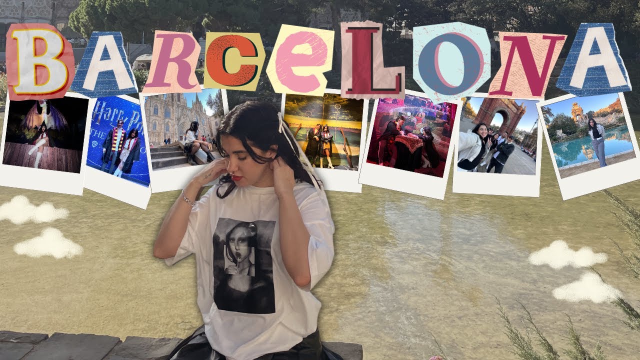 Haciendo FELIZ a mi NIÑA INTERIOR 🥺💕 3 dias perdida en BARCELONA + EVENTO HARRY POTTER 💫