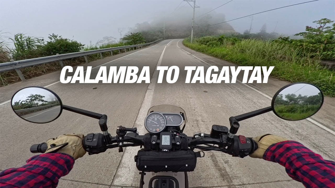 Alternative route from Calamba to Tagaytay with Yamaha PG1 | Ange Salasiban