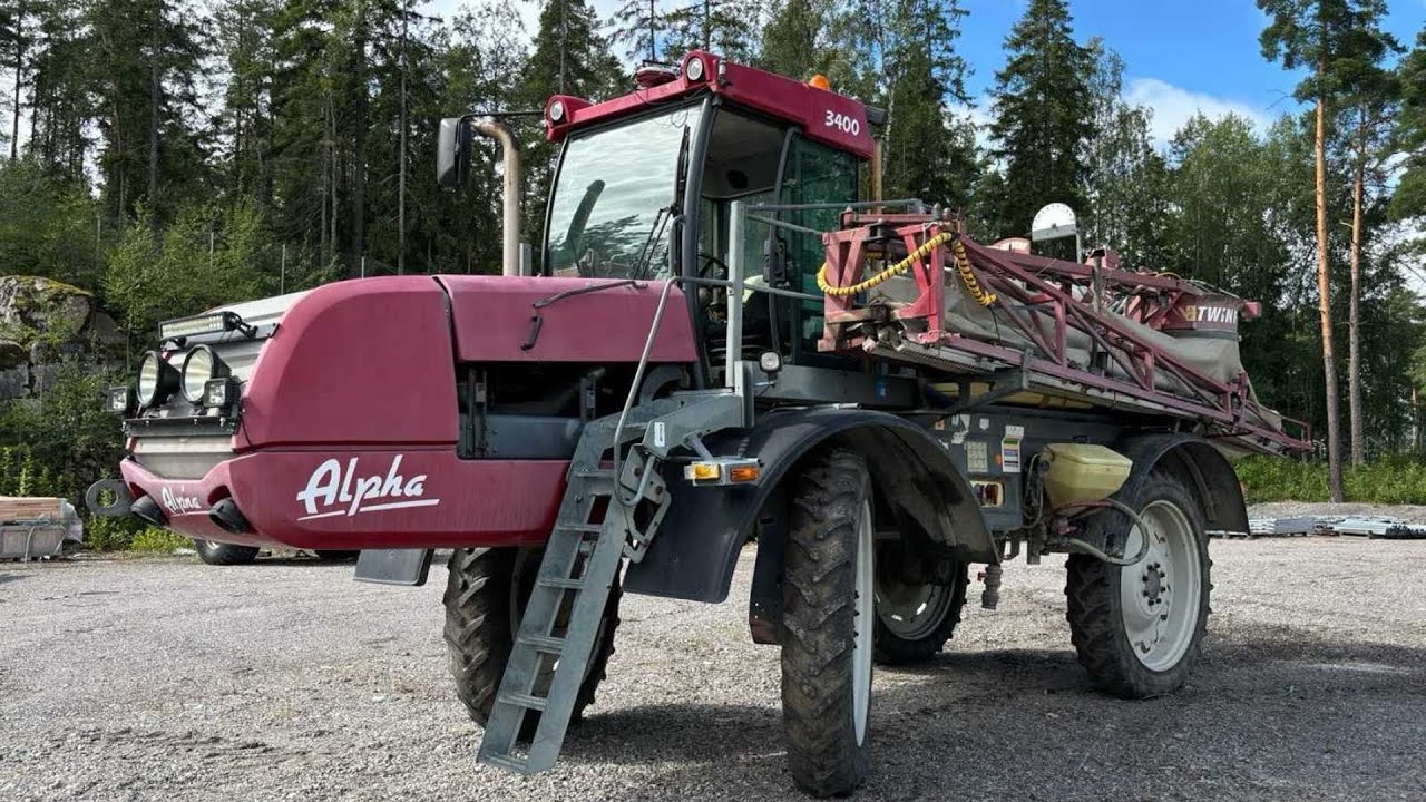 Osta Hardi Alpha 3400 itsekulkeva ruisku Klaravik Suomesta