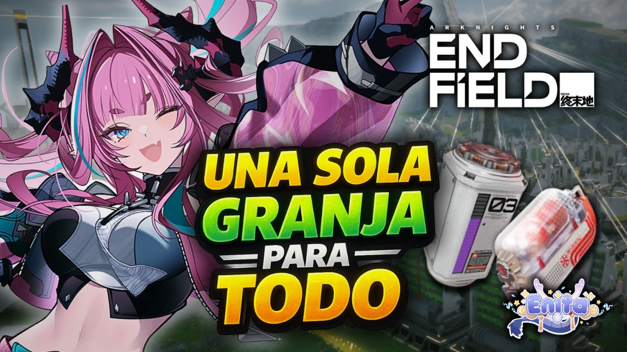 La GRANJA AUTO-SUSTAIN que DEBES COPIAR en Early-Mid | Arknights Endfield