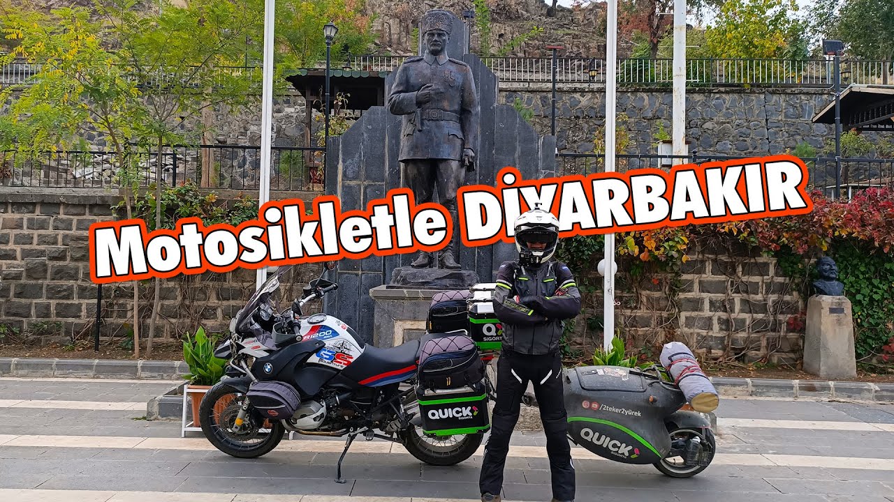 Motosiklet ile Diyarbakır | Dedikleri Kadar Var mı ? 2Teker 2Yürek