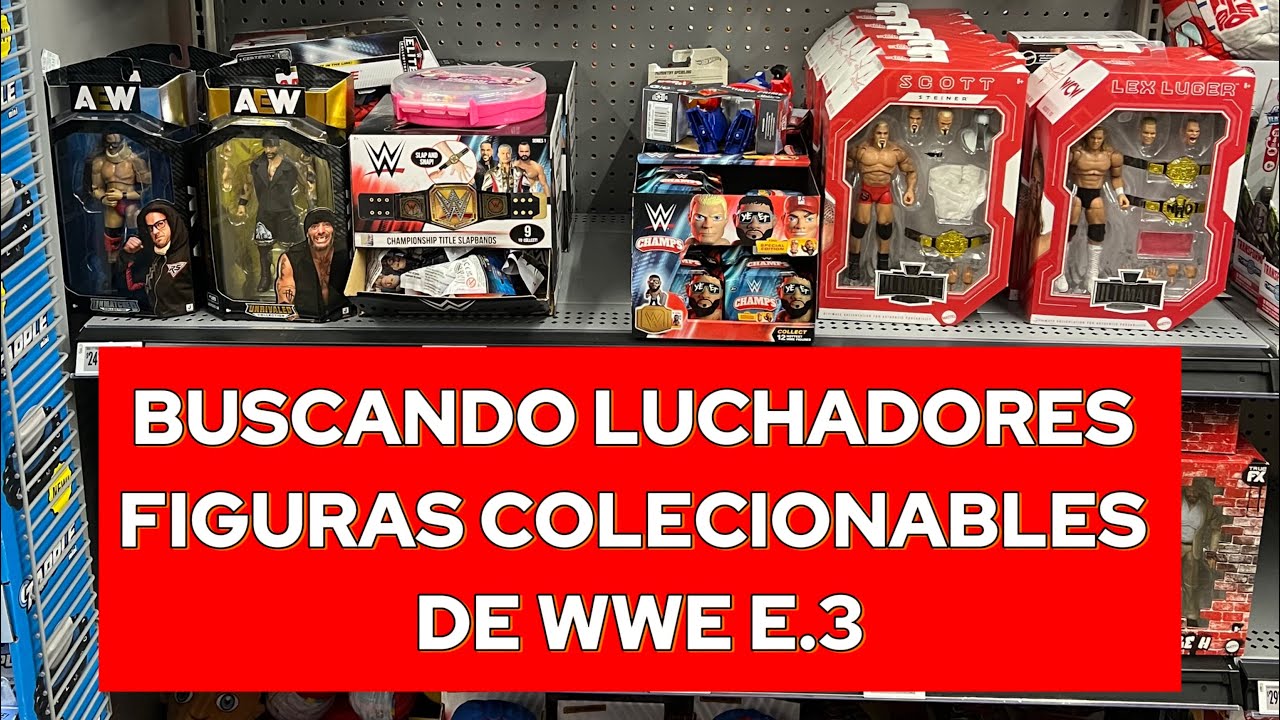BUSCANDO LUCHADORES FIGURAS COLECIONABLES DE WWE #3