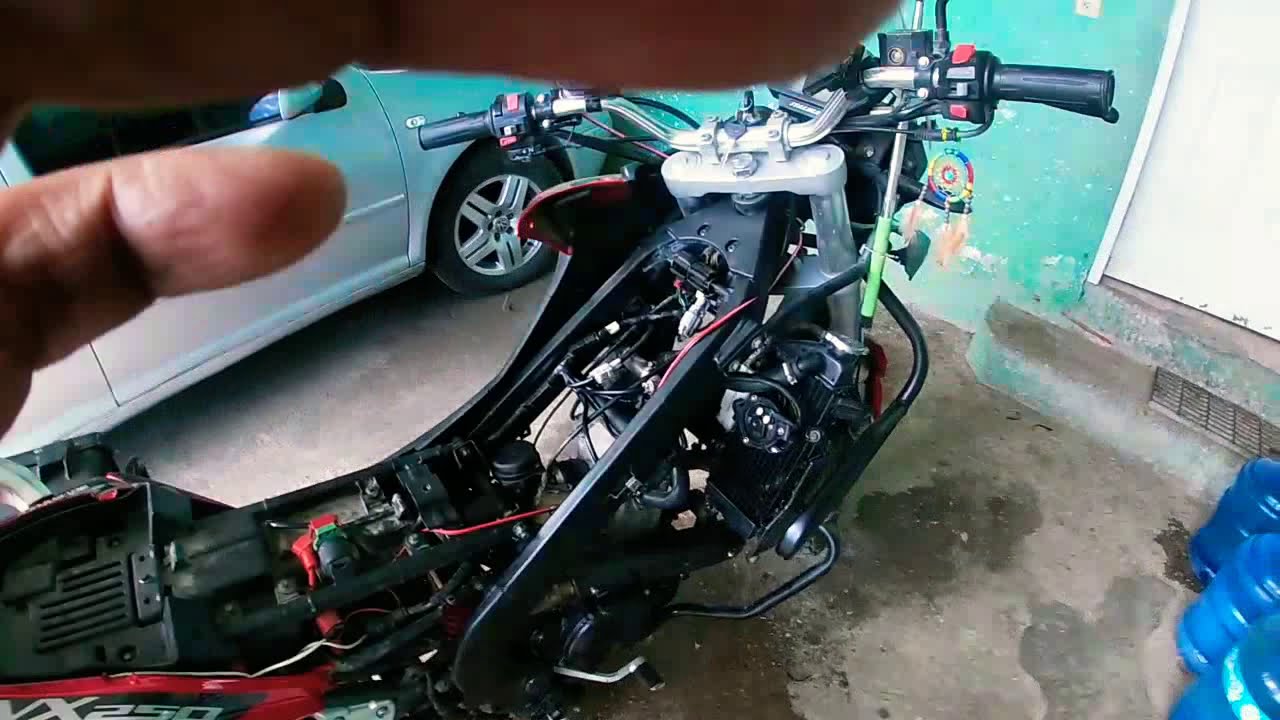 VX 250 limpieza de carburador