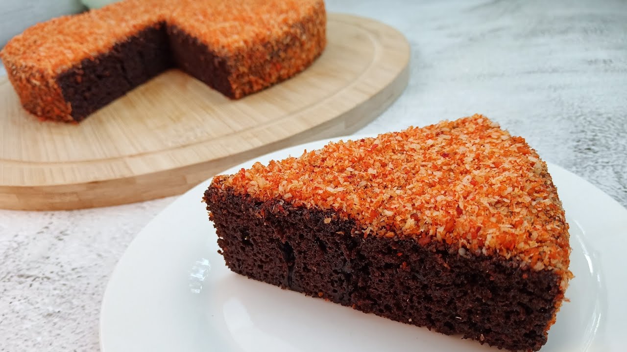 Moist Choco Butternut Cake without oven