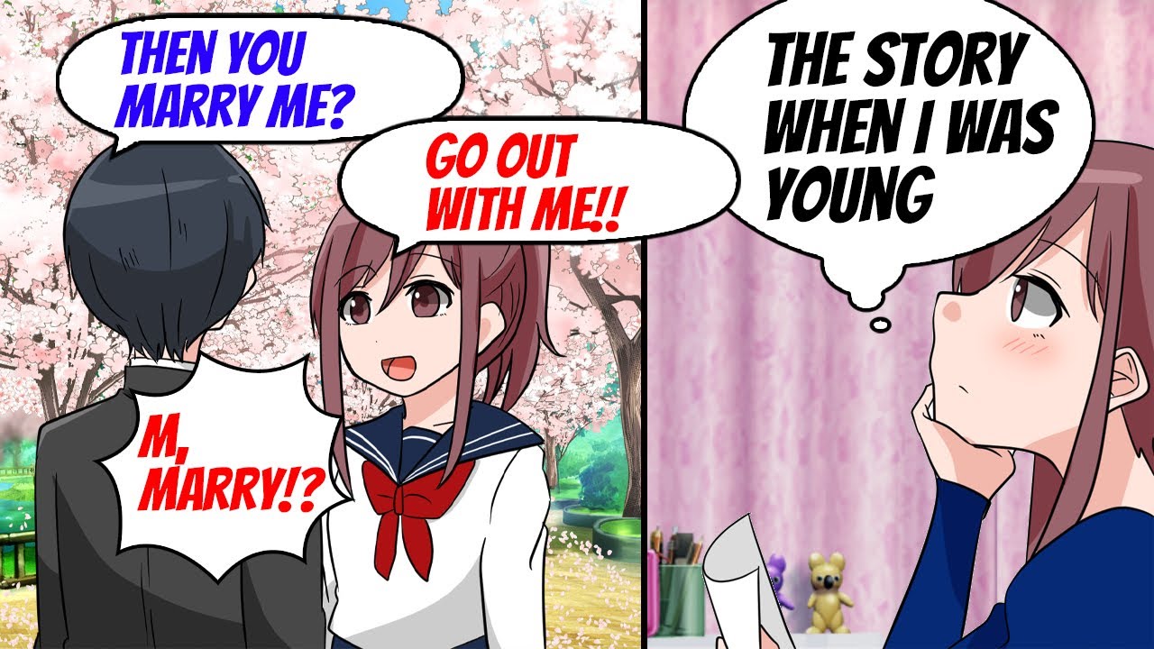 【Manga Dub】I found a hidden love letter my husband wrote to me in middle school days~! and…【RomCom】