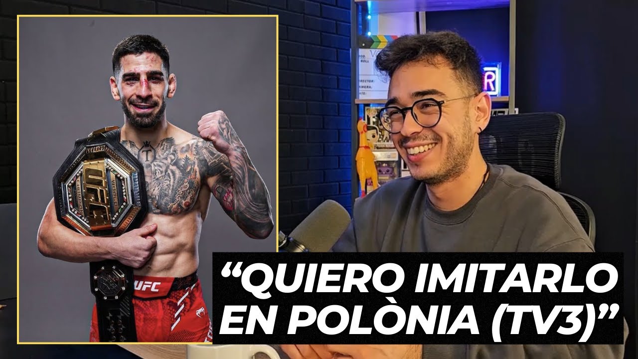 Xavi Espinosa quiere imitar a Ilia Topuria en el programa de Tv3 “Polònia”