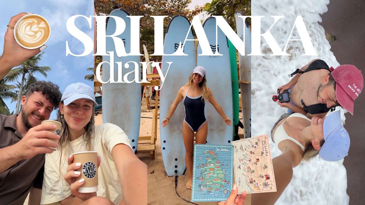 EP 5. ALLTAG IN SRI LANKA mit meinem Freund -  surfen, co worken, laufen gehen & mentaler Deep talk