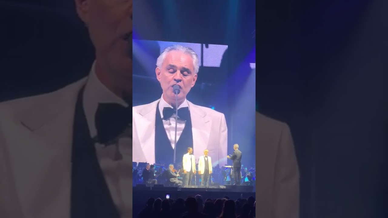 Andrea Bocelli concert at Honda Center Anaheim 12/4/22 - Perfect Symphony (Feat. Matteo )