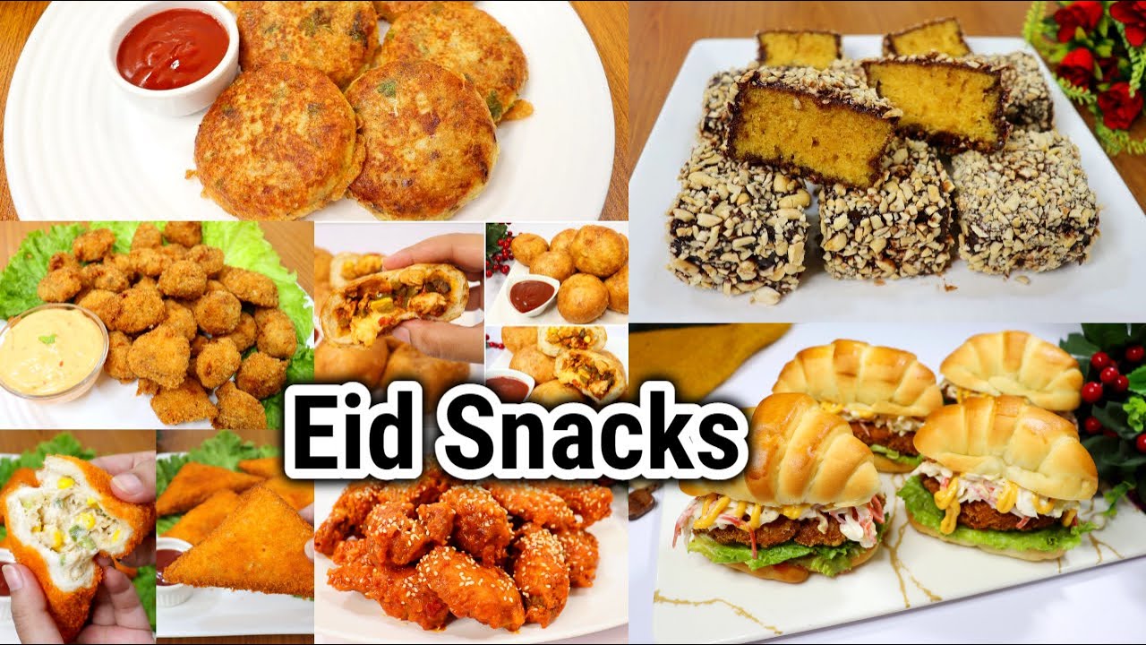 7 Quick & Tasty Eid Snacks Recipes | Eid Snacks Ideas Recipe | Eid Special Recipes 2022 | Eid Snacks