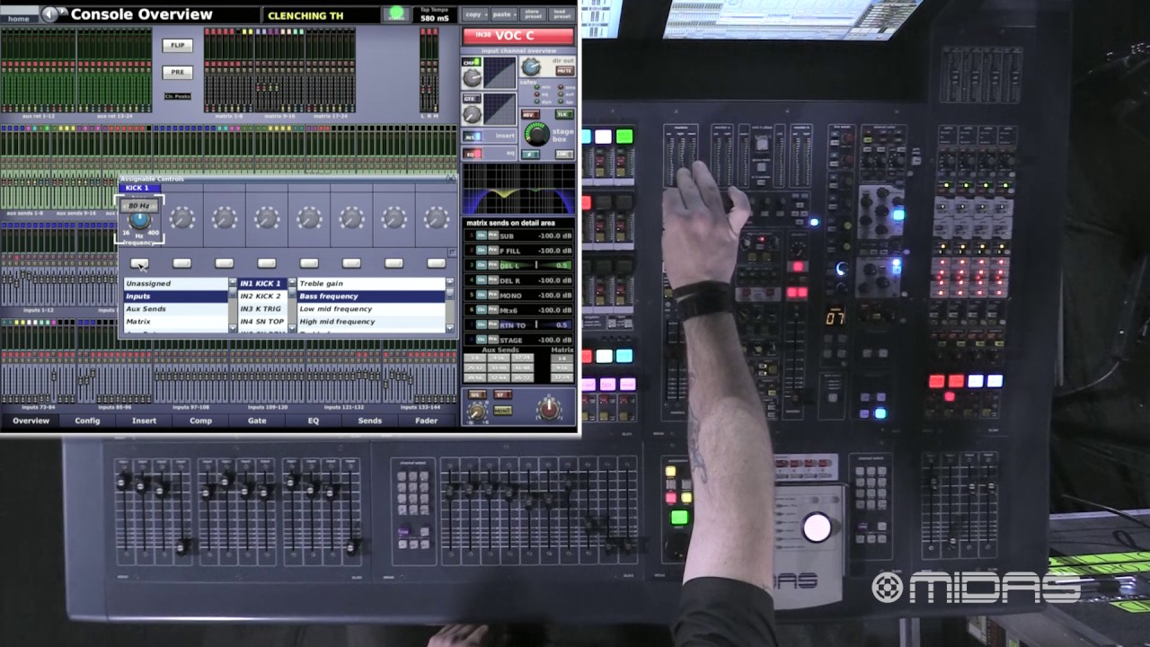 Assignable Controls - Midas Master Class Series - ProX with Steve Lagudi