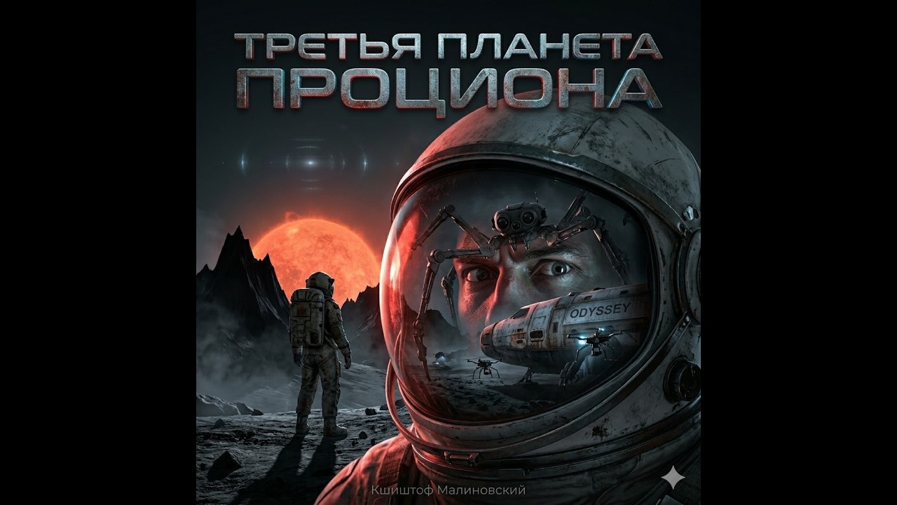 📚 Третья планета Проциона | Кшиштоф Малиновский | Аудиокнига полностьюI Фантастика I  1976 год