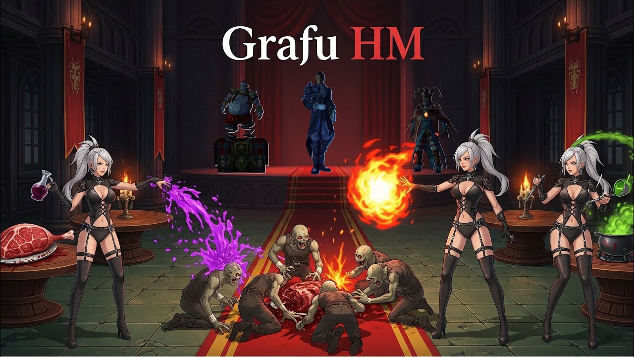 Grafu HM solo B1 to B6 at level 75 | Runes of Magic Destan