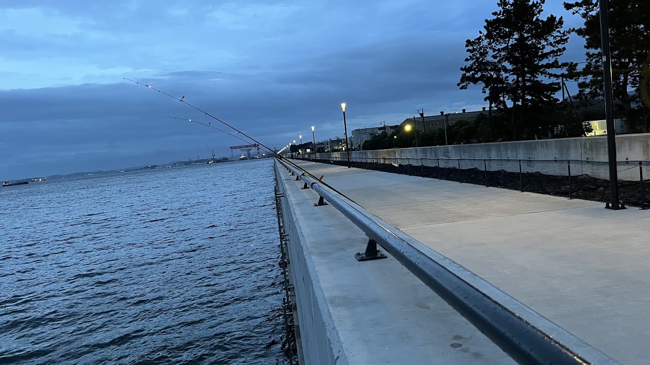金沢水際線緑地釣行記（旧福浦岸壁)