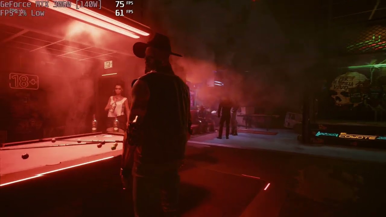 🎮 NVIDIA GeForce RTX 3060 [Laptop, 140W] - Cyberpunk 2077 Benchmark gameplay benchmarks (1080p)