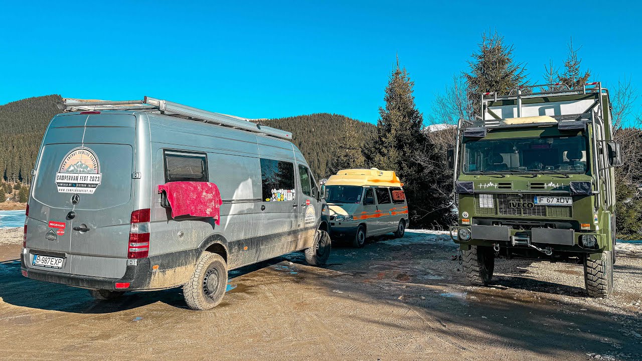 Un pic de haos la prima ieșire de winter camping cu Snoopy, noul membru al familiei #adoptdontshop
