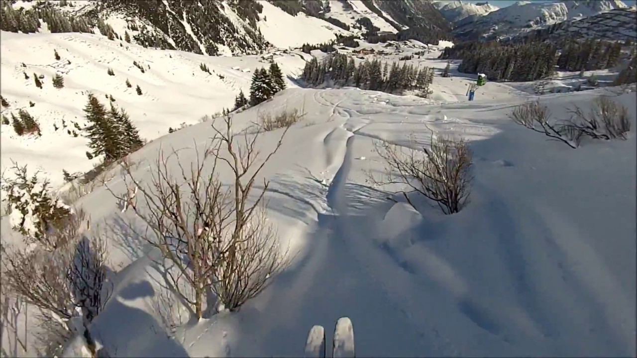 Arlberg - First Day powder and Sunshine