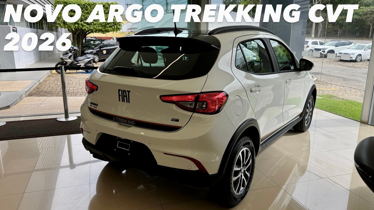 AVALIAÇÃO NOVO FIAT ARGO TREKKING CVT 2026 - VALE 109 MIL REAIS?! 
