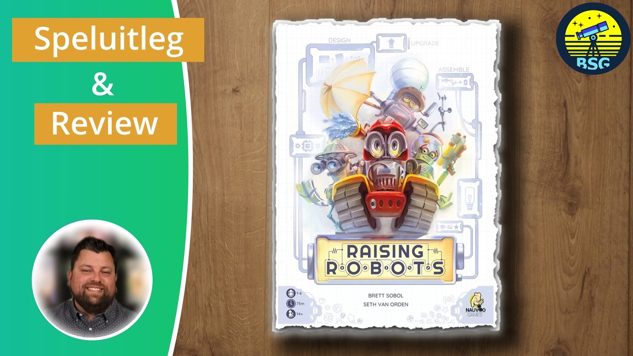 Raising Robots - Speluitleg & Review - (NL)