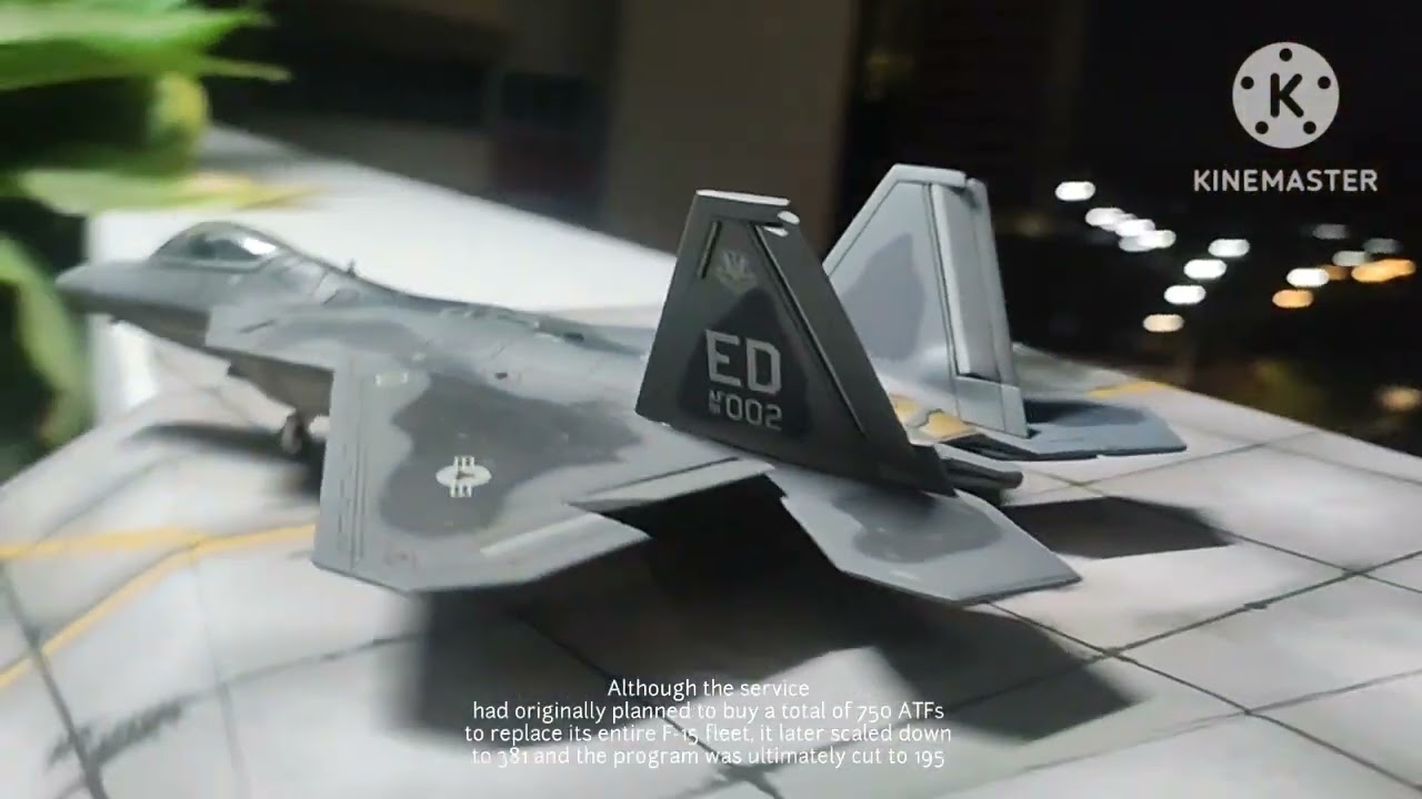 #112 Lockheed Martin F-22A Raptor (1/72 Gaincorp Precision) USAF