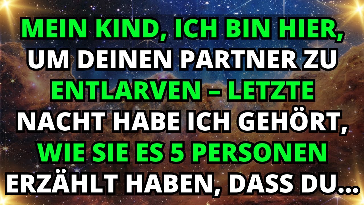Engel sagen, Das wahre Gesicht deines Partners – in nur 13 Minuten enthüllt