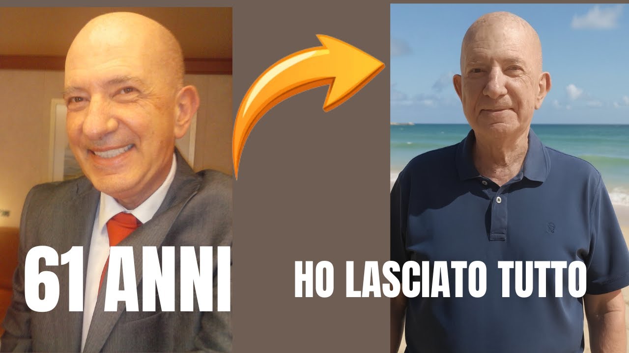 Perché ho lasciato l'Italia a 61 anni