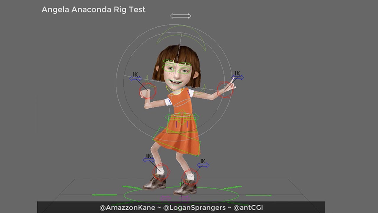 Rebooting Angela Anaconda - Rig Test #1