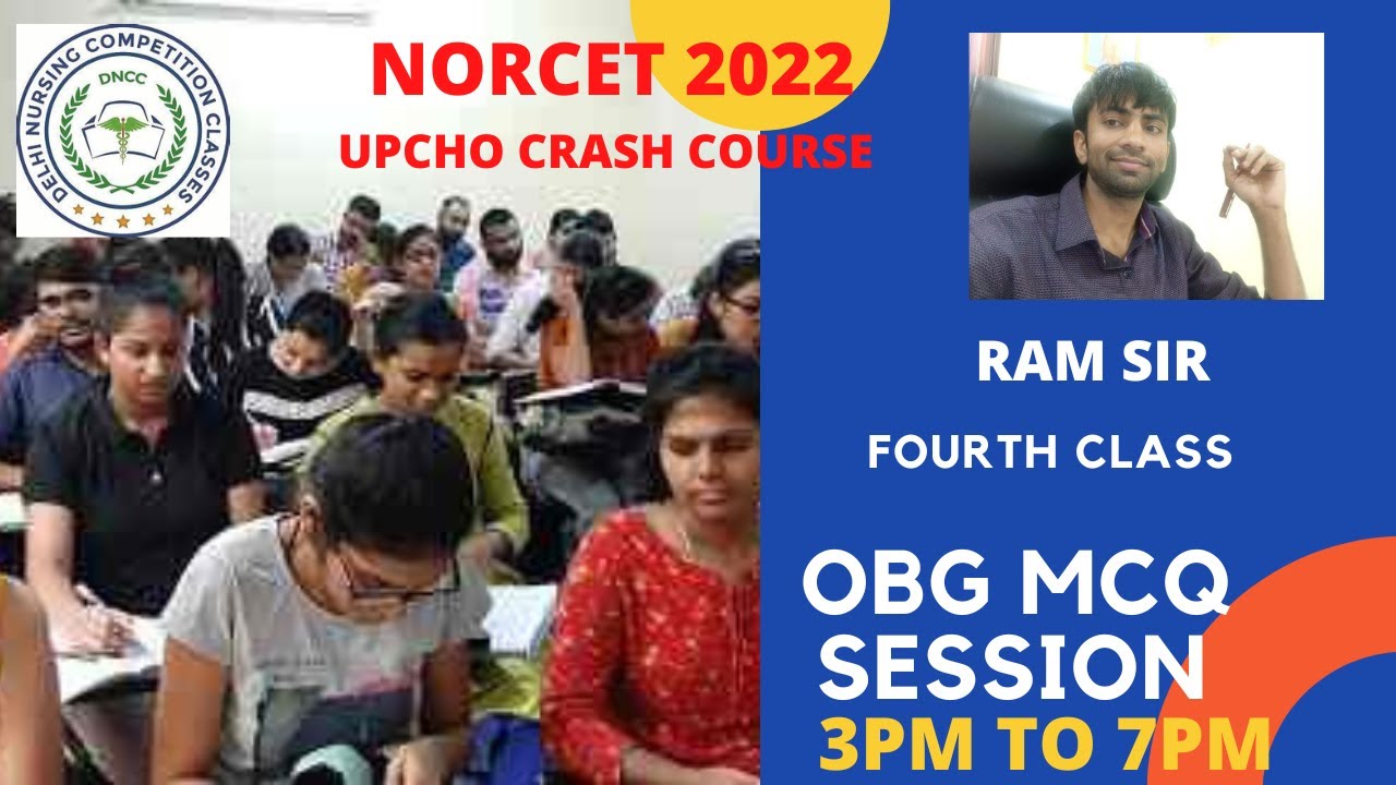 OBG  MCQ SESSION  II V  6  class I MCQ II NORCET II UPCHO 2022
