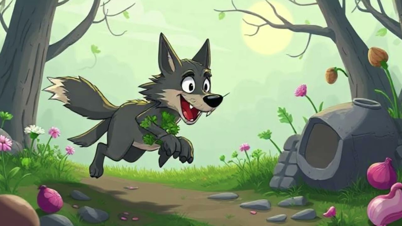 Och bo'ri O'zbek xalq ertagi 1-qism 2-sinf#attestatsiyagatayyorlanamiz #cartoon #animation
