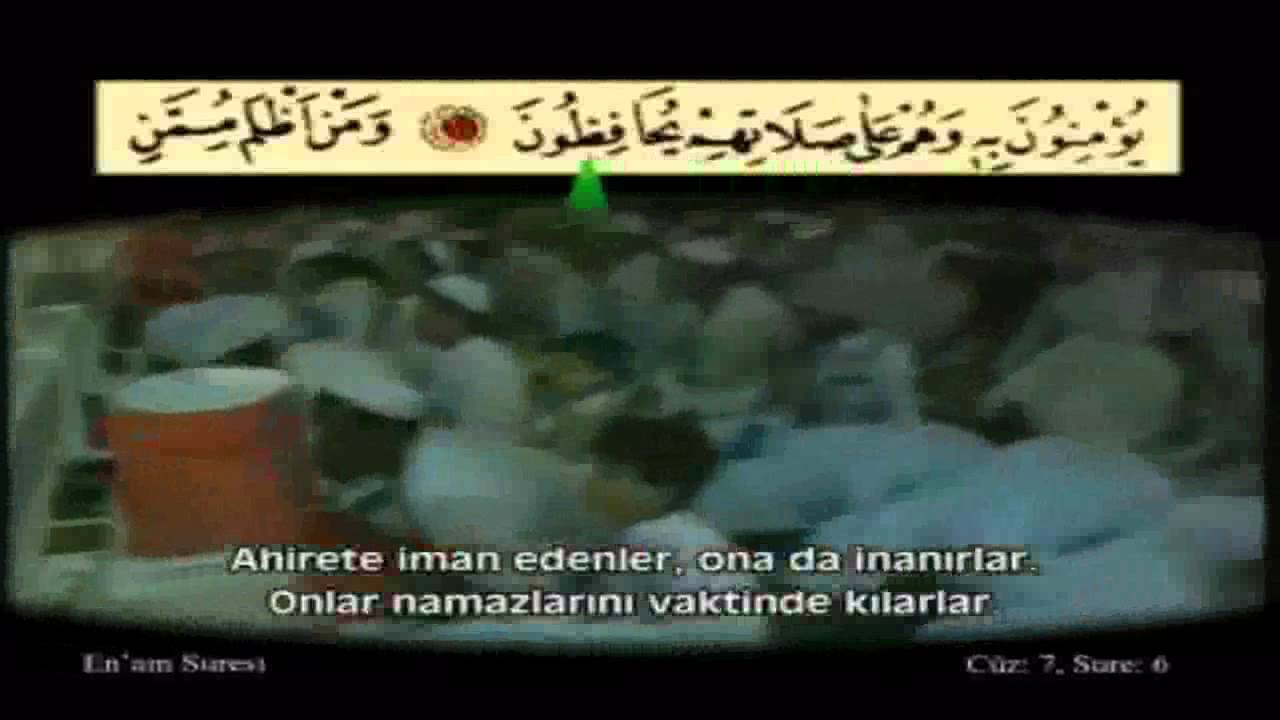 Ahmet el Acemi - Enam suresi