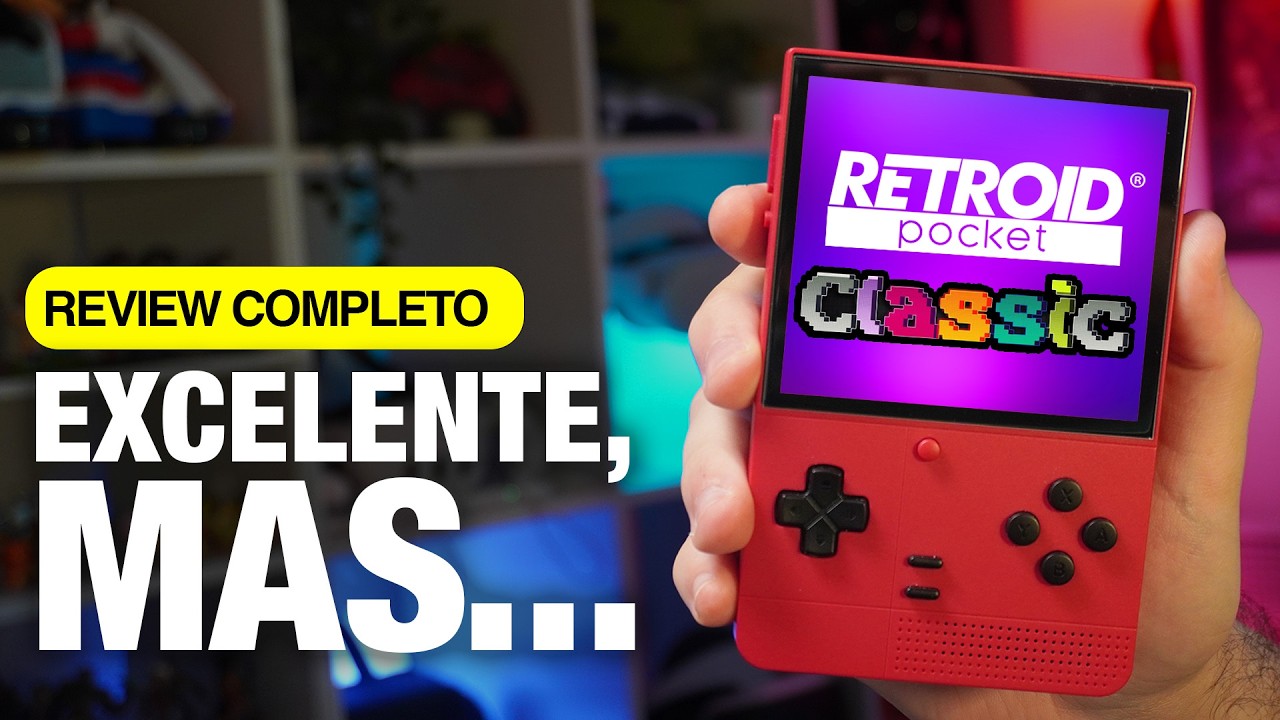 O Game Boy QUASE PERFEITO | Retroid Pocket Classic