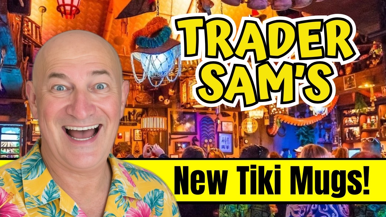 Новые кружки TIki от Trader Sam's — полинезийский курорт Диснея
