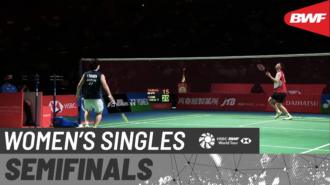 DAIHATSU YONEX Japan Open 2022 | Akane Yamaguchi (JPN) [1] vs. Chen Yu Fei (CHN) [4] | SF