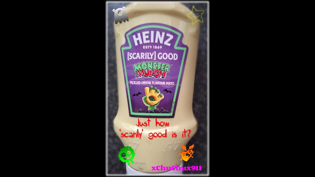 Heinz Monster Munch Pickled Onion mayo - Is it really 'SCARILY' good? Chus' Review