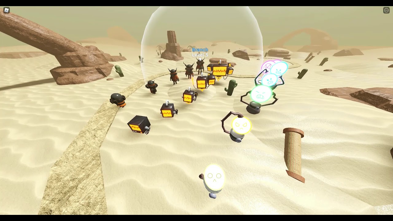 Showcasing Blastech Barrage Skins and Hero in Roblox Tower Heroes