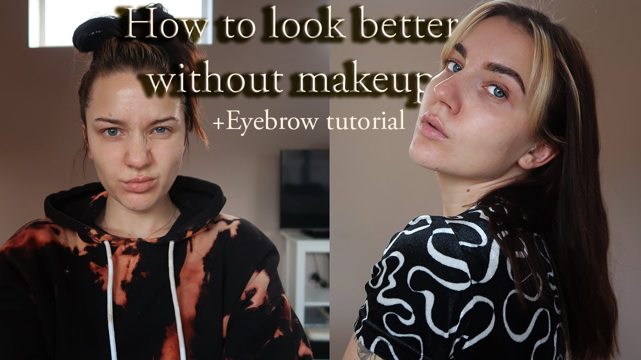 How to look better without makeup?  Tinting my eyebrows and eyelashes