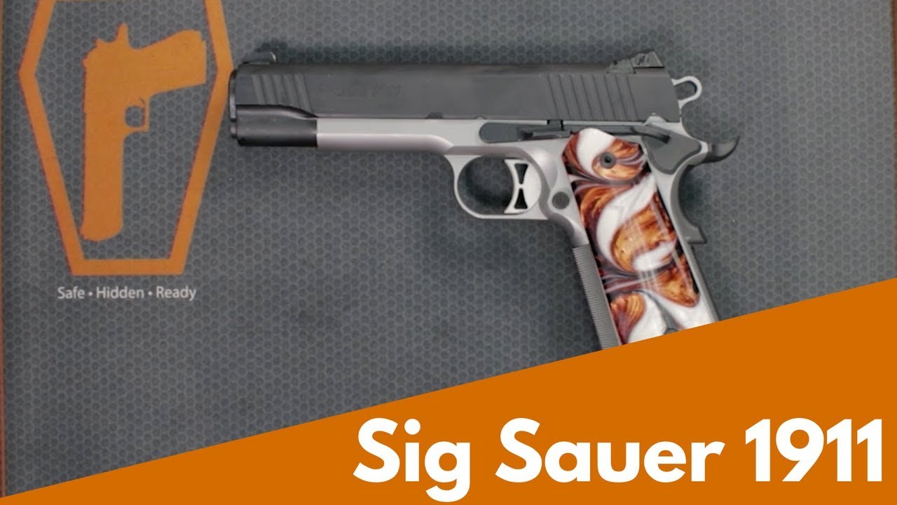 Sig Sauer 1911 Government [HD] Cleaning & Features