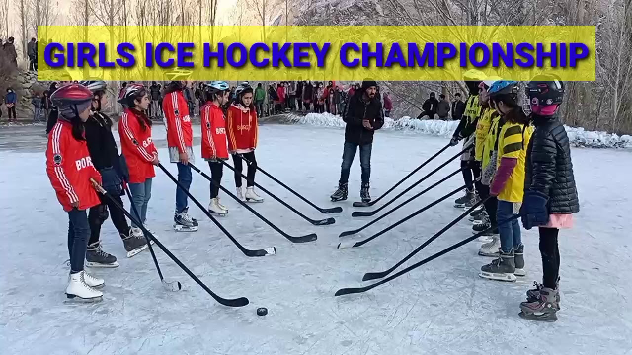 GIRLS ICE HOCKEY CHAMPIONSHIP IN BEAUTIFUL HUNZA VALLEY  PAKISTAN|WOMENS ICE HOCKY GOLD MEDAL MATCH