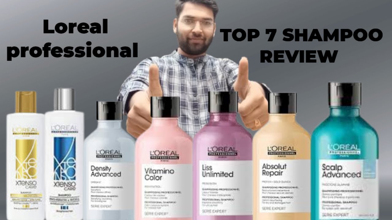 Loreal professional top 7 shampoo review||xtenso||absolute repair|| #lorealprofessionnel #keratin